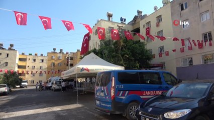 Şehit ateşi Mersin'e düştü