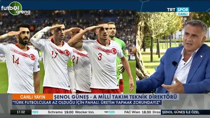 Şenol Güneş: "Altyapının federasyonun denetiminde yeniden organize edilmesi gerekiyor"
