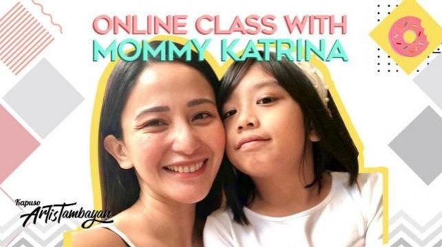 Artistambayan: Online schooling struggles ni Mommy Katrina Halili