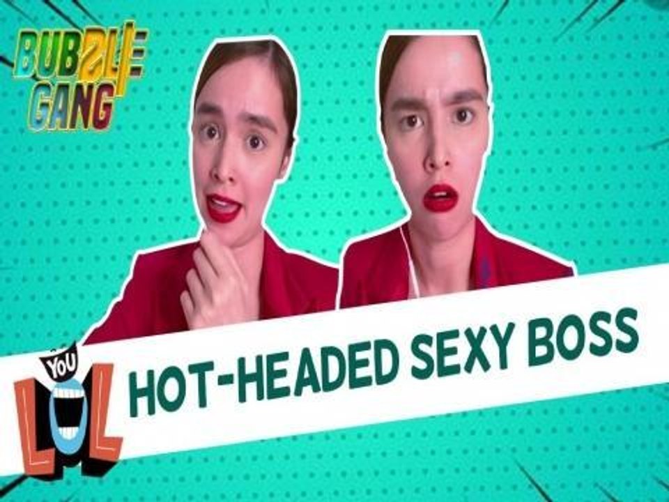 YouLOL: Kim Domingo as the HOT-HEADED sexy boss | Bubble Gang