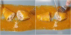 Calamares rellenos en salsa, una receta para chuparse los dedos