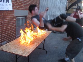 4-Way Parking Lot Brawl - CHW Backyard Championship Match