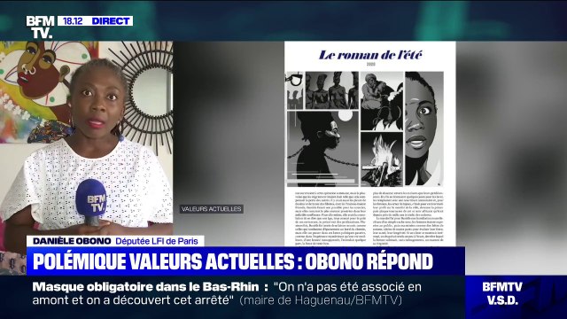 Danièle Obono sur Valeurs actuelles: Aujourd'hui j'ai mal à ma République, j'ai mal à ma France