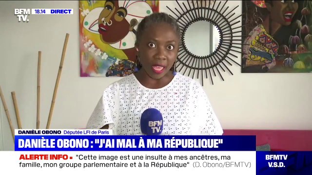 Danièle Obono: Je le ressens comme injure, une insulte (...) c'est une souillure qui ne s'effacera pas