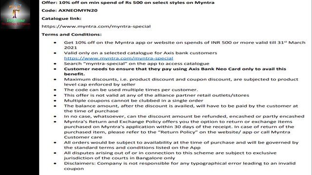 Axis Bank Neo Credit Card |Free Credit Card with 1050 rupees Vouchers | Best For Movie & Shopping