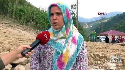 2 heyelan arasında kalan aile, 3 gün yürüyerek, köylerine ulaşmış | Video