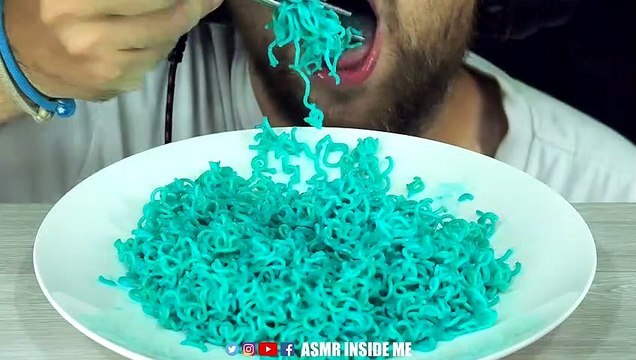 ASMR SEA NOODLES | MUKBANG EATING SOUND (NO TALKING) BEST SOUND