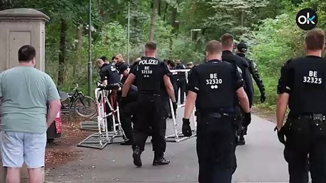 La Policía disuelve una manifestación negacionista en Berlín con más de 18.000 asistentes