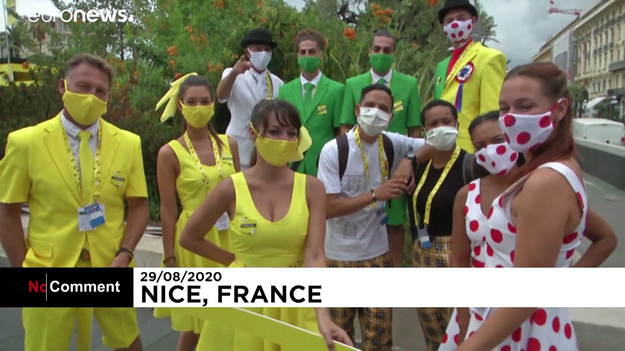 Corona-Sorgen und Stürze: So war Tag 1 der Tour de France