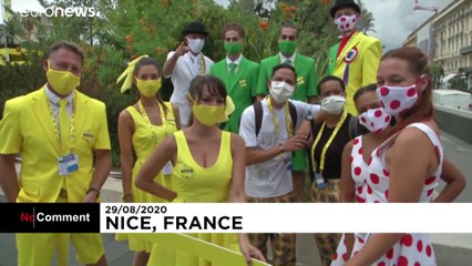 Corona-Sorgen und Stürze: So war Tag 1 der Tour de France