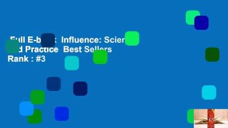 Full E-book  Influence: Science and Practice  Best Sellers Rank : #3