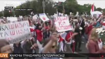 Bielorussia: la marcia delle donne