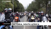 شاهد: مسيرة للتنديد بالهجمات ضد المزارعين البيض في جنوب إفريقيا