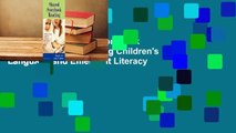 Full E-book  Shared Storybook Reading: Building Young Children's Language and Emergent Literacy