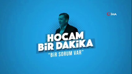 Bakan Selçuk’tan ““Hocam Bir Dakika, Bir Sorum Var” paylaşımı