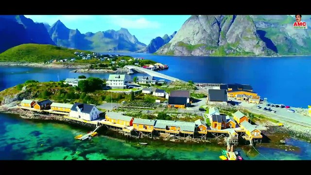 Part-2 Aerial view of Earth | Earth From Above | Norway, Maui, Fiji, the Spanish Islands, Banff Alberta, California & Australia's southern coasts series | to aid in falling asleep | Natural Beauty