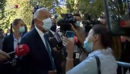 Marcelo Rebelo de Sousa em confronto com popular