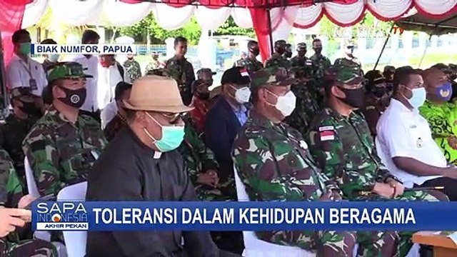 Wujud Toleransi Beragama, TNI AU Bangun Gereja di Markas Koopsau III Biak Numfor, Papua