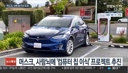 '뇌에 칩 이식' 돼지 공개한 머스크…사람 두뇌에도?