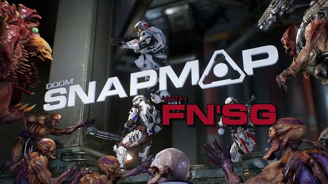 DOOM SnapMap - The Mysterious Hangar M1 | Abandoned Mines