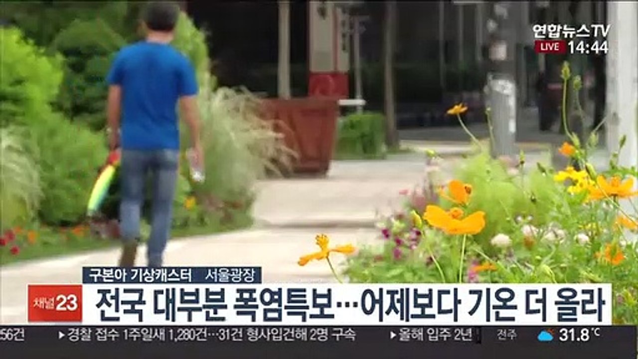 [날씨] 밤까지 내륙 곳곳 소나기…내일 흐리고 무더위