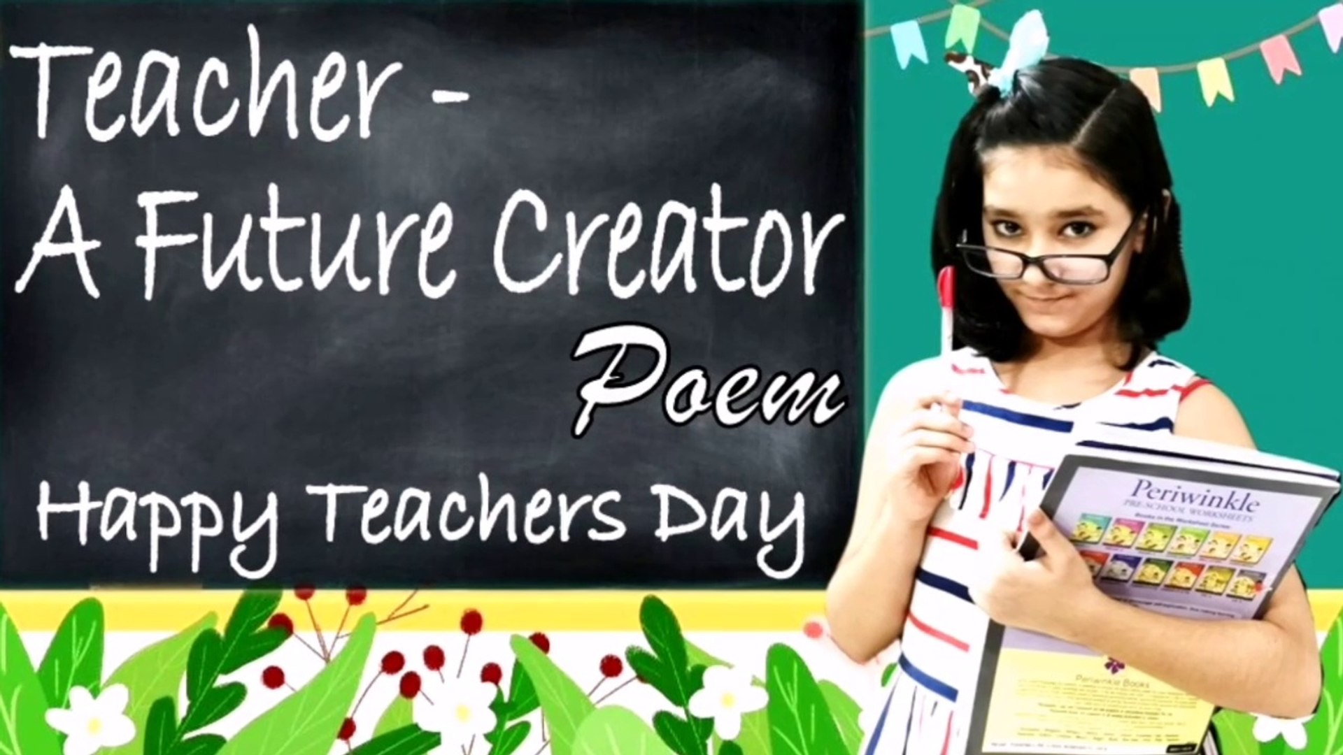 teachers day poems in english for kids
