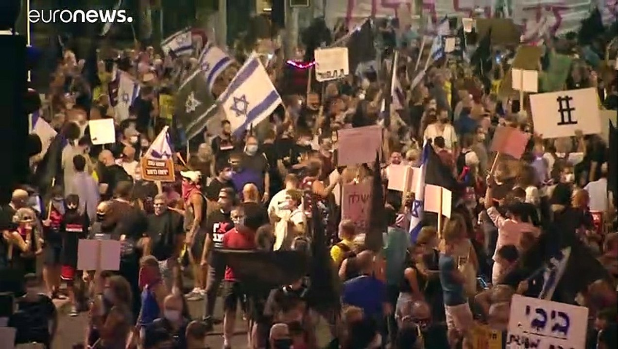 Israel: Tausende protestieren erneut gegen Netanjahu