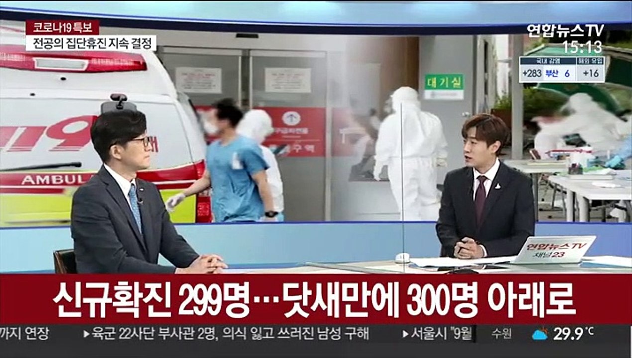 [일요와이드] 신규 확진 299명…대구 집단 확진에 재유행 우려