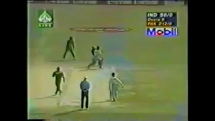 Sachin Tendulkar 95 runs Vs Pakistan | 1st Final Independence Cup 1998
