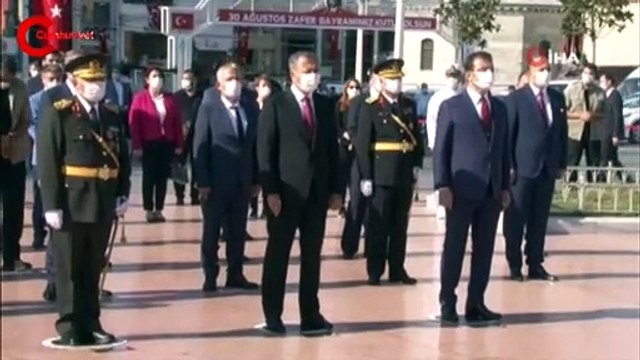 Taksim Meydanı'nda 30 Ağustos Zafer Bayramı töreni düzenlendi