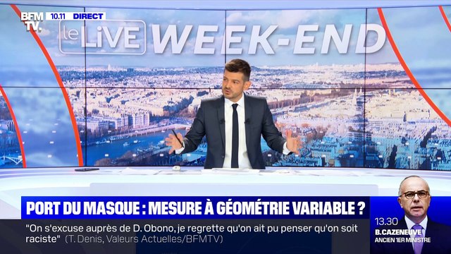 Port du masque: mesure à géométrie variable ? - 30/08