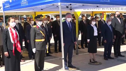 Gaziantep’te 30 Ağustos Zafer Bayramı törenle kutlandı