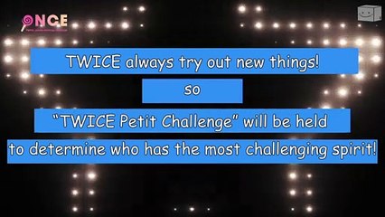 [ENGSUB] TWICE Petit Challenge 2- Sana