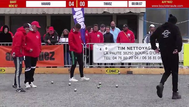 National de l'Alpe-d'Huez août 2020 : Quart HAVARD vs THIVOZ