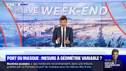 Port du masque: mesure à géométrie variable ? (2) - 30/08