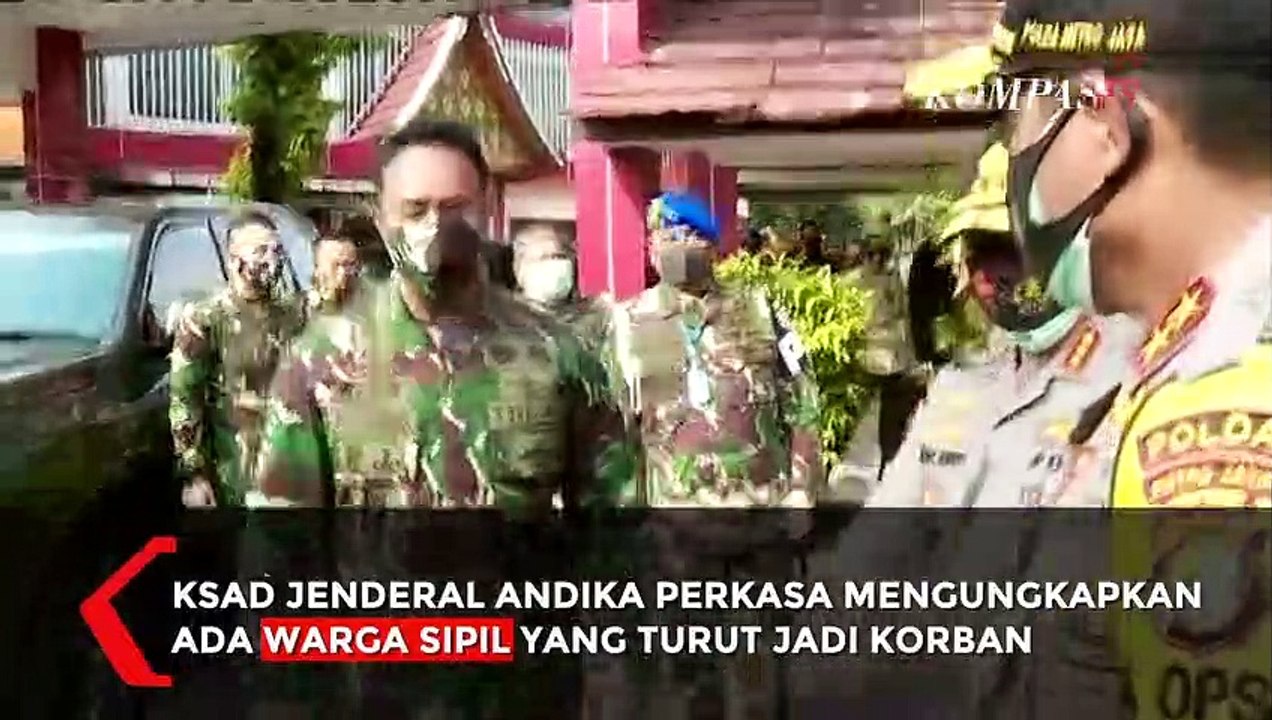 KSAD Andika Perkasa Jenguk Korban Insiden Polsek Ciracas di RS Polri