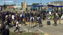 A rendőri erőszak ellen tüntettek Kenoshában
