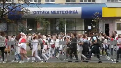 Las mujeres bielorrusas se alzan contra Lukashenko