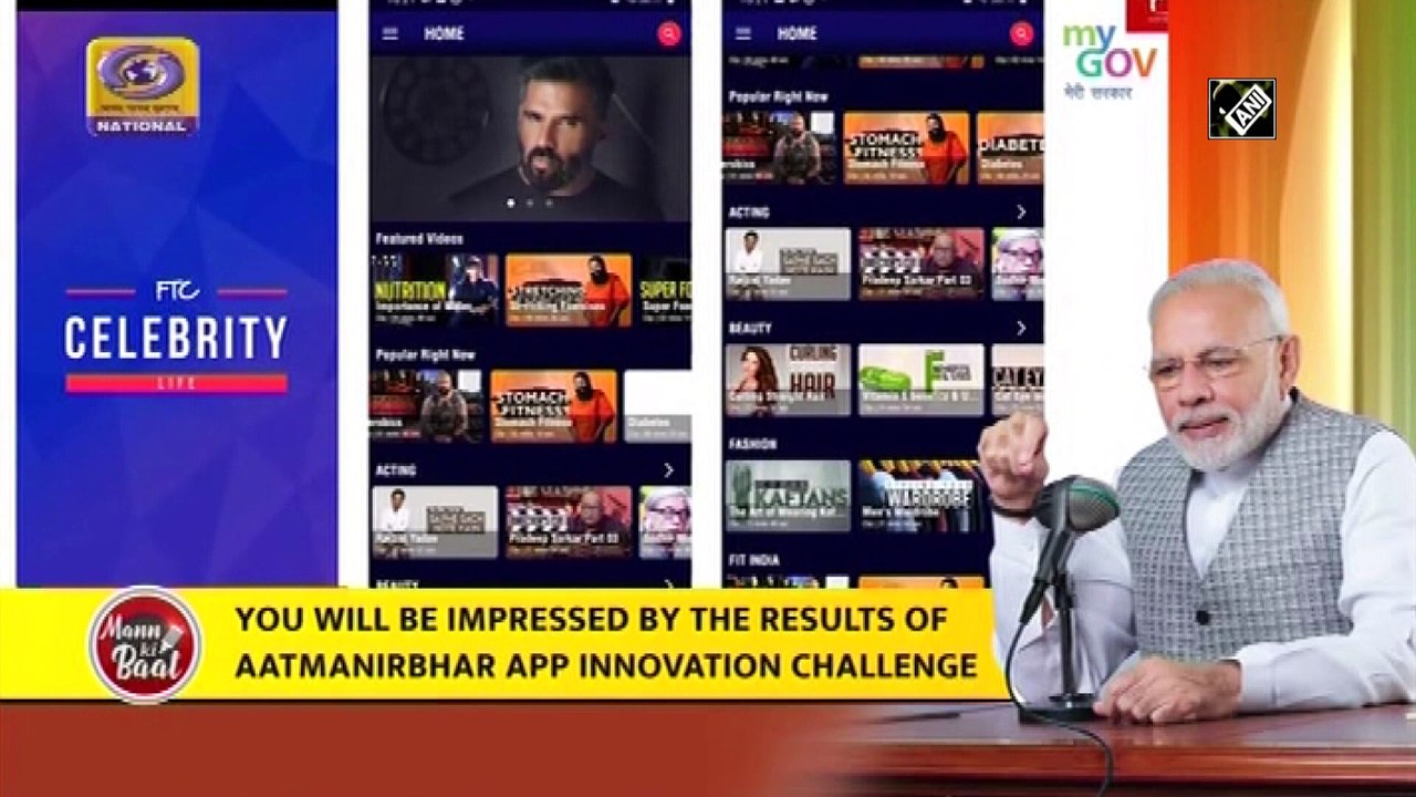 PM Modi praises apps developed under ‘Aatmanirb...