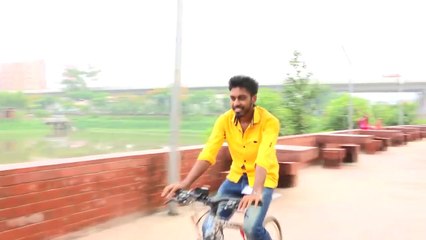 হাতিরঝিলে সাইকেলে চড়ে ভাইরাল মডেল উপস্থাপক লিংকন | Linkon | Hatirjheel