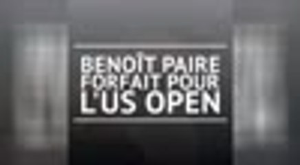 Paire positif au coronavirus et forfait pour l'US Open