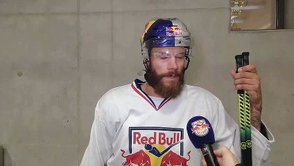 Thomas Raffl (EC Red Bull Salzburg) beim Trainingsauftakt