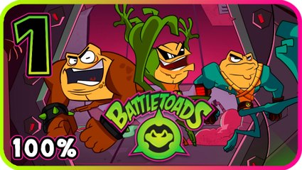 Battletoads 100% Walkthrough Part 1 (XBOX One, PC)