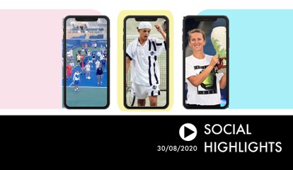 Battle for influence between Djokovic and Fedal! - Social Highlights 30.08.2020