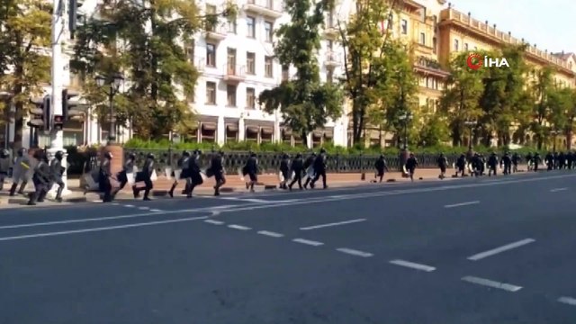 - Belarus'ta muhalefetin mitinginde yine olaylar çıktı