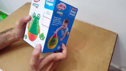 Unboxing and review of Toyzee Anmol Roly Poly Frogee for kids fun and joy