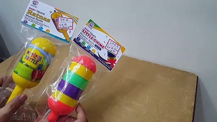 Unboxing and review of Ratnas Musical Chime Rattle and Baby Rattle Toy -  video Dailymotion