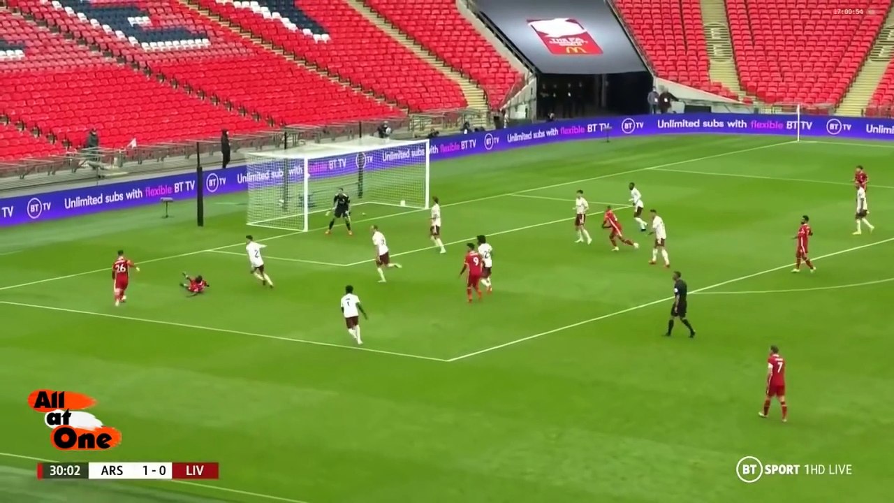 Arsenal vs Liverpool 1-1 (pen 5-4) _ Extended Highlights & Goals & Ceremony _ 2020 FULL HD