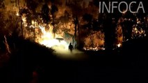 El incendio más gran del verano: 10.000 hectáreas y más de 3.000 evacuados en Huelva