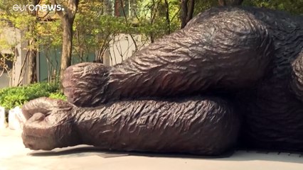 Ο μεγαλύτερος χάλκινος γορίλας στον κόσμο